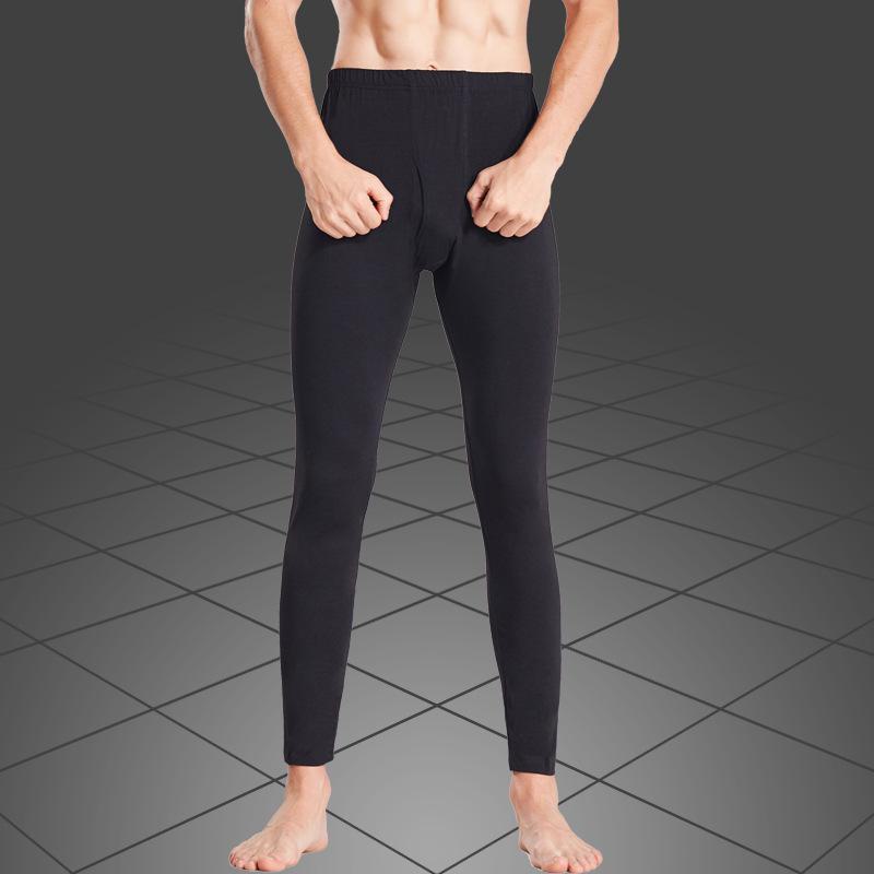 Herren Baumwolle Wolle Hose mit hoher Taille - Leicht, Locker geschnitten, Perfekt für Frühling und Herbst