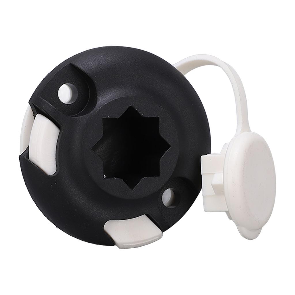 Kayak Track Mounting Base Round 8 Angle PC Material Easy Carry Wear Resistance Kayaking Accessories