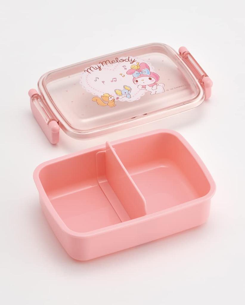 Skater My Melody Easy Music Lunch Sanrio for Made in Box, Design, 450ml, Antibacterial, Girls, Japan, RBF3ANAG-A