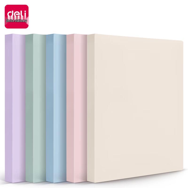 Deli A4 60-Page Morandi Document Folder