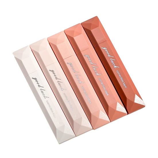 

5 шт. Двусторонняя лента-ручка, корректирующая лента, диспенсер для ленты для скрапбукинга, для упаковки подарков, крепления фотографий, поделок своими руками и исправления ошибок розовый