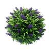 20/25cm Artificial Plastic Lavender Flower Ball Garden Wedding Ceremony Decor