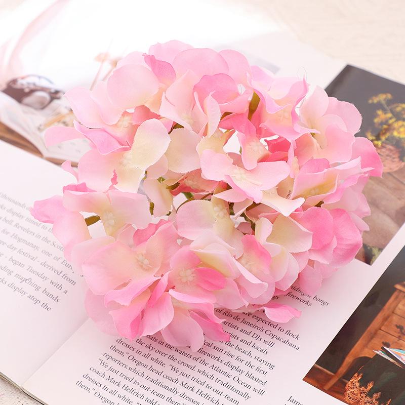 Artificial Hydrangea Wedding Flower Arrangement Prop