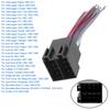 Male ISO Connector Plug Universal Antenna Stereo Cable Harness Radio Wire Car Accessories Power Adapter