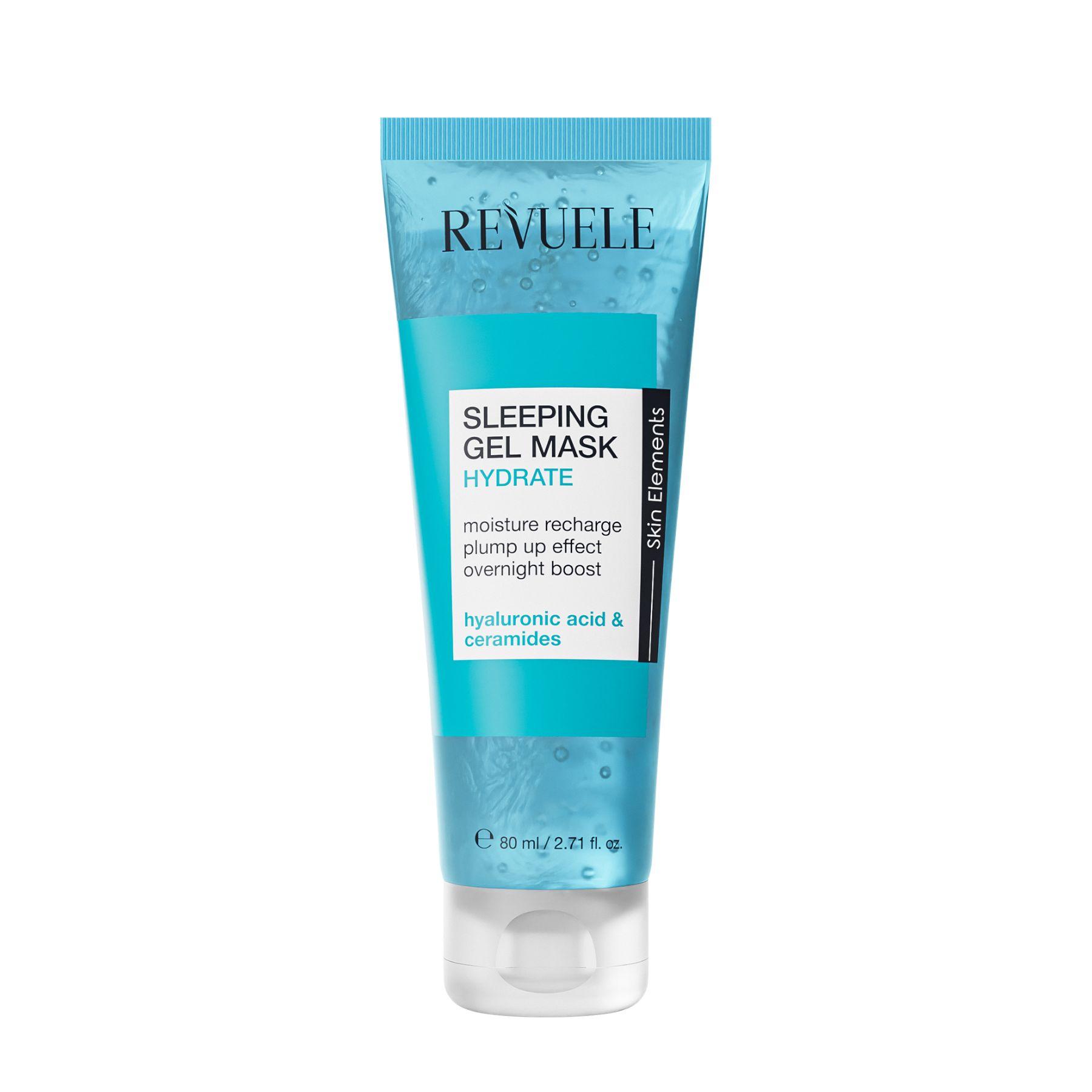 

Moisturizing Night Face Mask Blue Sleeping Gel Mask Revuele 80 ml