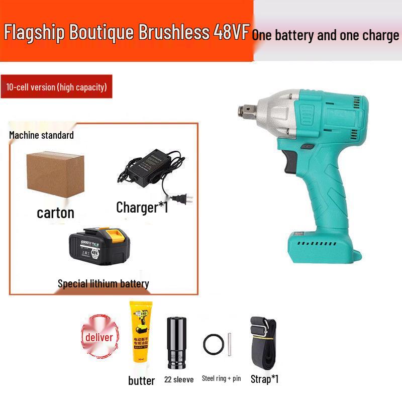 2106 Bürstenloser Hochdrehmoment Elektrischer Schlagschrauber für Gerüstbauer und Zimmerleute