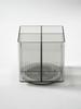 Chic Rotating 4-Compartment Square Cosmetic Organizer