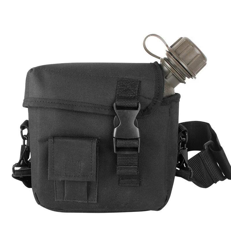 LYGIL 1.75L Outdoor Tactical Crossbody Flat Water Bottle
