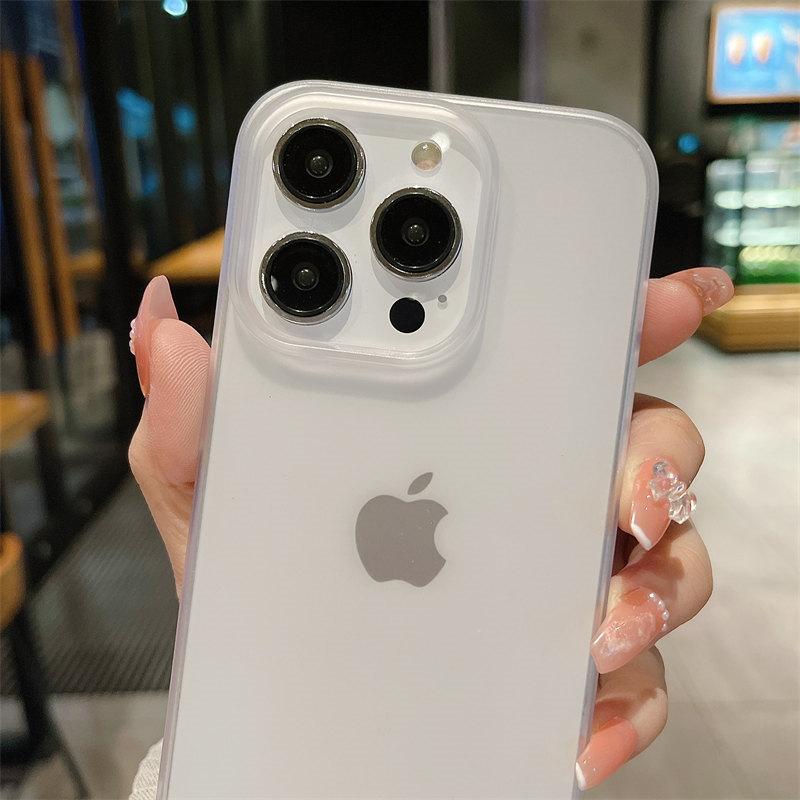 Luxury New Micropermeable Frosted Case Suitable for iPhone 14 13 12 Pro Max All-inclusive Anti-fall Cases