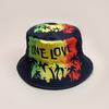 Print Lion Graffiti Letter Bucket Hats New Unisex Sunshade Casual Versatile Double Sided Wearable Fashion Hip-Hop Fisherman Caps