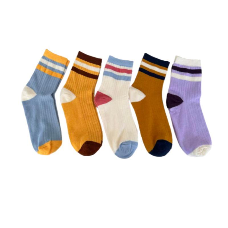 

Women s Mid-Calf Breathable Odor-Resistant Socks - Spring/Summer Candy Colors & Autumn/Winter Warmth 1 Pair/Random