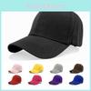 Color Solid Baseball Cap Sunshade Uv Protection Outdoor Breathable Hat Gift