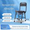 Foldable Non-Slip Toilet Chair for Elderly - Indoor Squat Assist Stool
