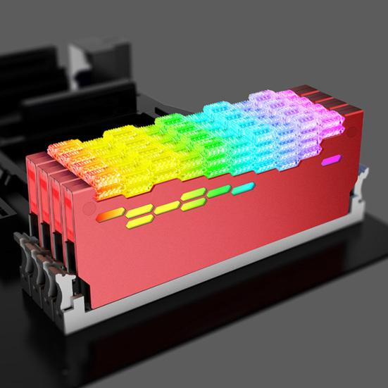 Radiator de memorie RA2 Compatibil Aliaj de aluminiu Eficient Larg 5V ARGB Memorie RAM pentru computer desktop