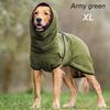 New Greyhound Costumes Soft Winter Clothes Dog Warm Apparel Pitbull Hoodies Jacket Harness Vest Pet Sleepwear Coat