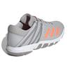 Adidas Wucht P5 Cushioning Slip Resistant Lightweight Low top Running Shoes Men's Silver Gray Orange EH1332