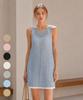Beverly Hills Polo Club Women'S Summer Scaly Sleeveless Dress 7 Colors Op108