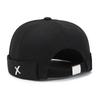 Stylish Korean Unisex Melon Skin Hat - Brimless Hip-Hop Tang Style Sailor Cap for Street Dance