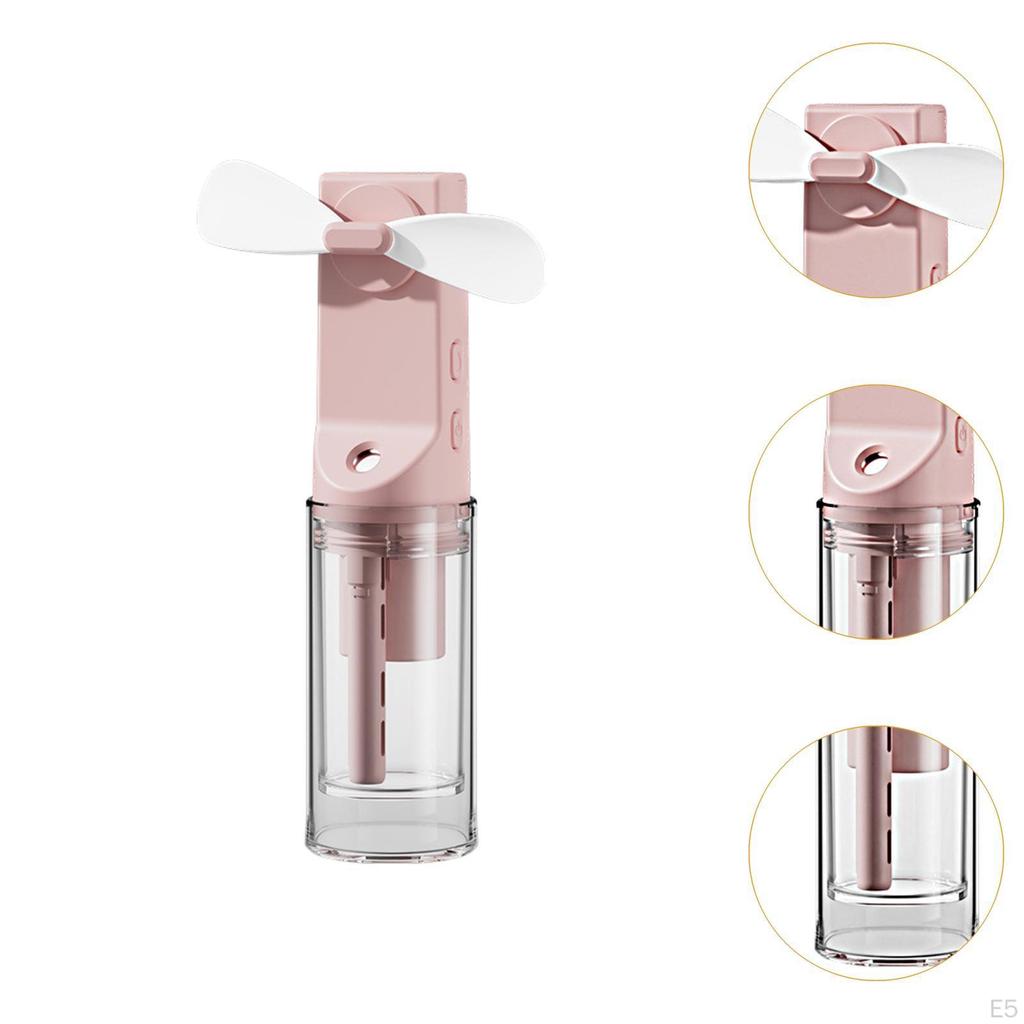 Handheld Water Mist Fan with Tank for Outdoor Use