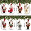 Home Decoration Xmas Tree Ornament 12 Inches Santa Claus Doll New Santa Claus Decorations  Gift