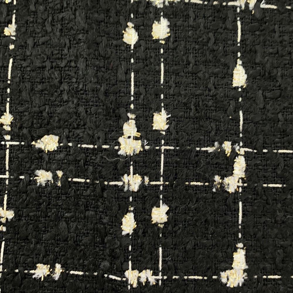 Nieużywana Mini spódnica w kratę tweedową TED BAKER 1 czarna spódnica w kształcie litery A z metką Damska Używana