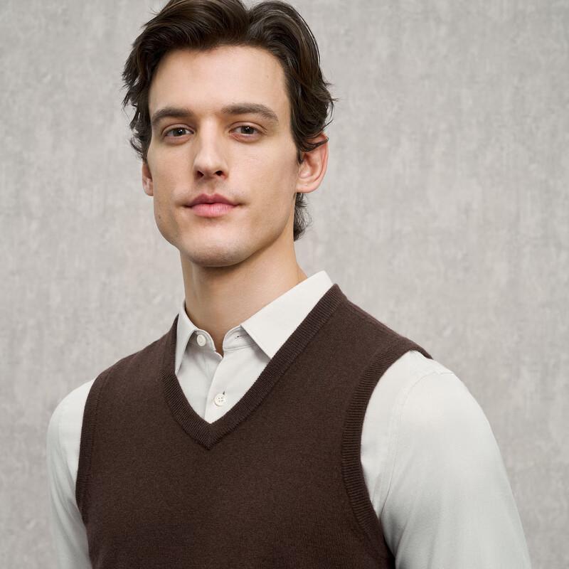 

Мужской пуловер EMZ Erdos с V-образным вырезом из шерсти и кашемира 2XL