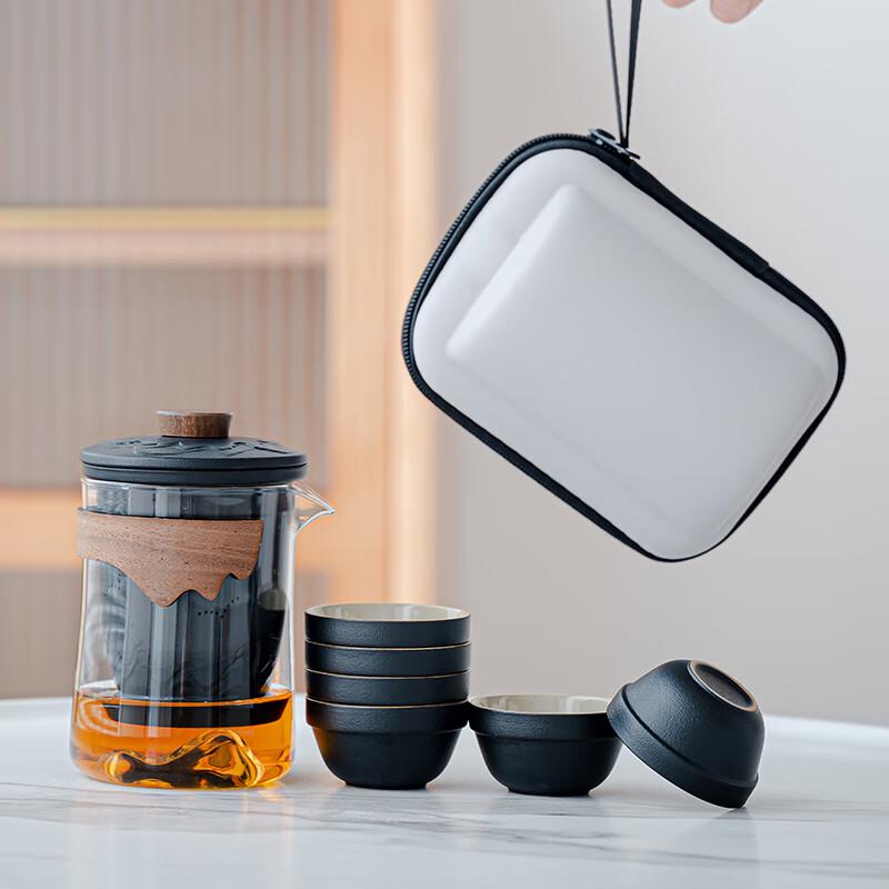 Portable Ceramic Travel Tea Set