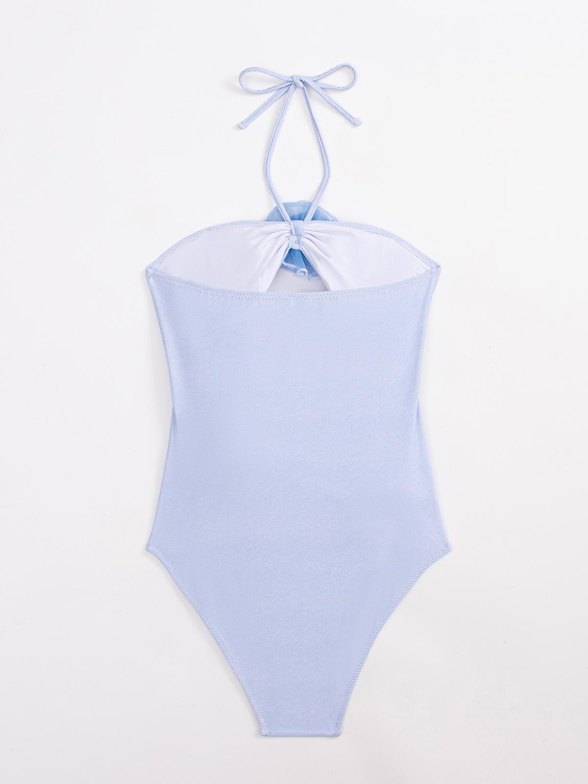 Сексуальный женский цельный купальник — фото 7