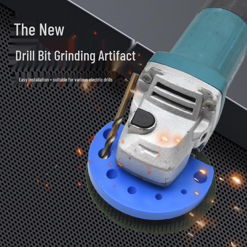 Versatile Angle Grinder Drill Bit Sharpener