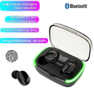 YENI Bluetooth Kulaklık kablosuz kulaklıklar Tws Stereo Kulaklık Bas Müzik Kulaklıkları Akıllı Telefon Için Su Geçirmez Spor Gürültü HD Mic