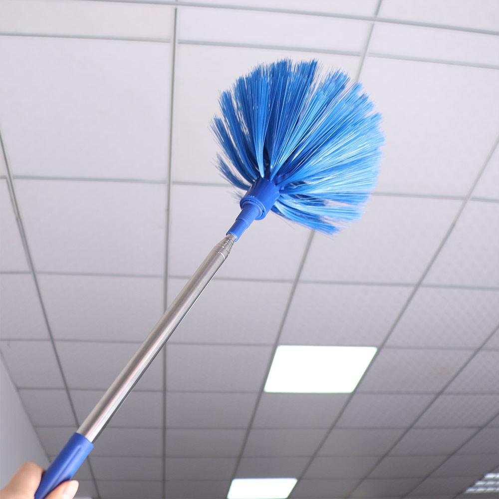 Washable Spider Web Removal Ceiling Cleaning Cleaner Brush Telescopic Duster Household