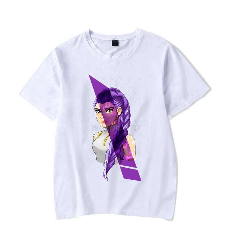 Rumi KPop Lovci démonů Anime Tričko Hip Hopová trička Dárek pro muže ženy Móda KPop Lovci démonů Korejská Ulzzang trička