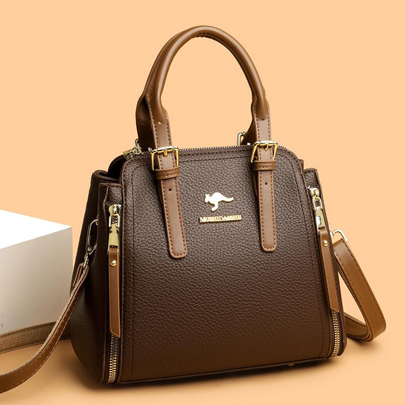 Fashionable and Elegant Handbag for Formal Commuting, Versatile Single-shoulder Crossbody Bag