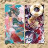 Japanese Girl In Kimono Beach Towel For Beaches Yoga Studios Gyms Hot Springs Swimming Pools And Picnics