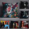 Film Funny T-Terrifier Horror 2 3 Pillow Case Square Double-Sided Printing Short Plush Sofa Cushion Cover Bedroom Bedside Pillow