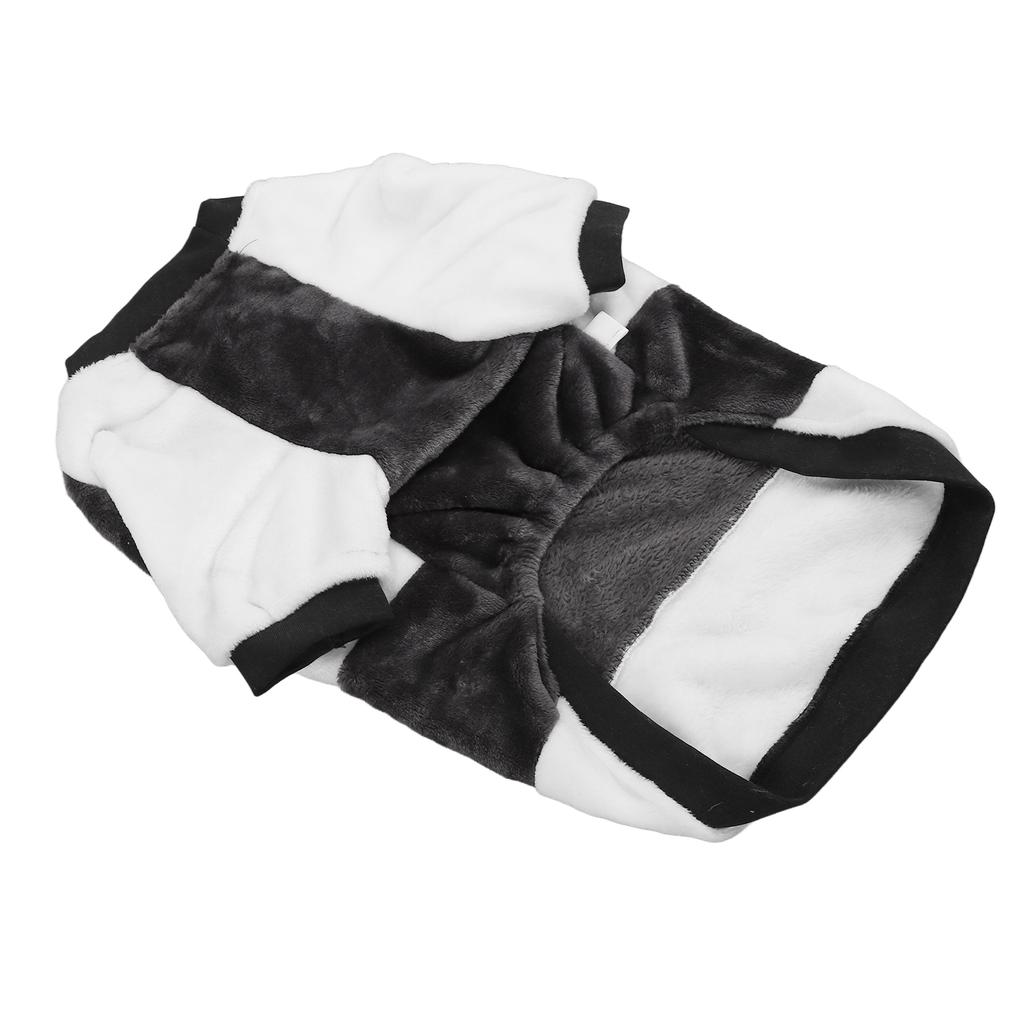 Dog Warm Clothes Round Neck Soft Skin Friendly Dog Winter Shirt for Medium Large Pet