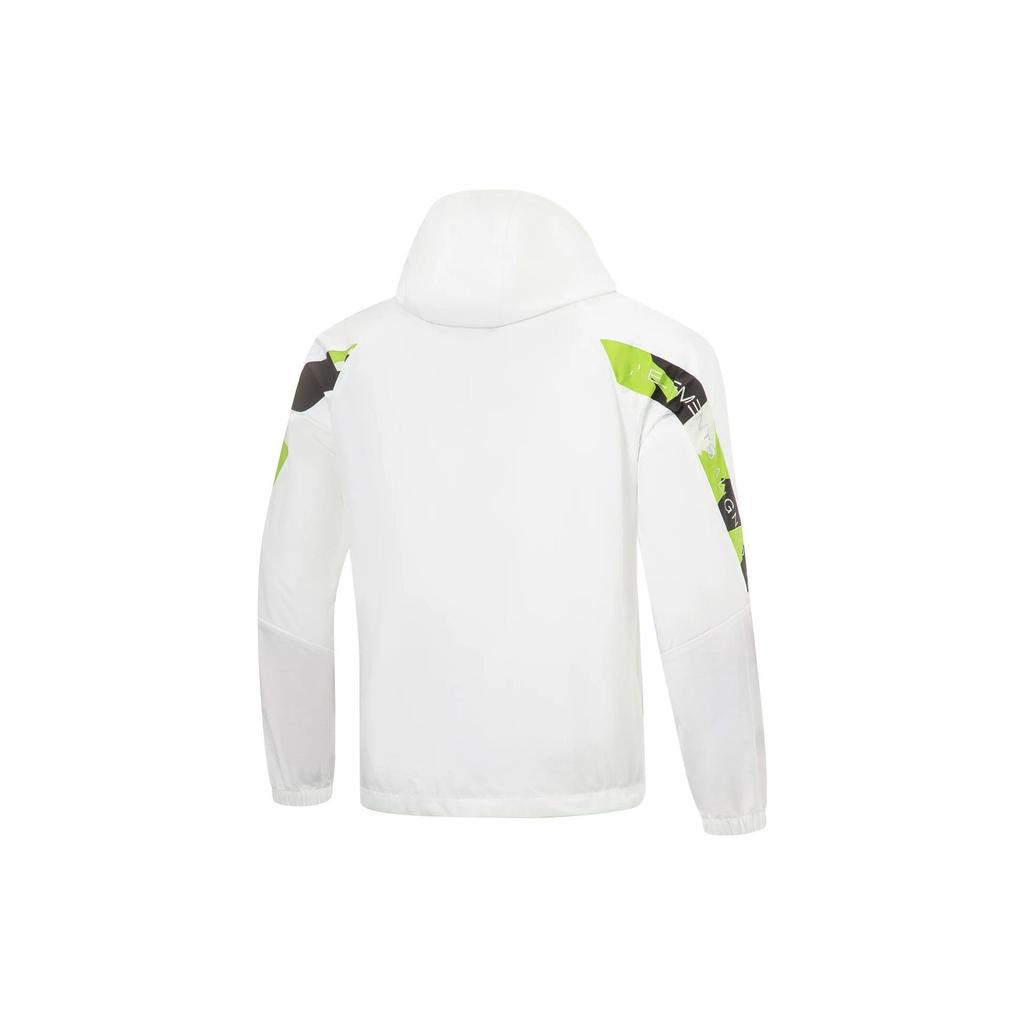 Li-Ning Training Series Hooded Jacket 'White Black' Men's AFDT411-5