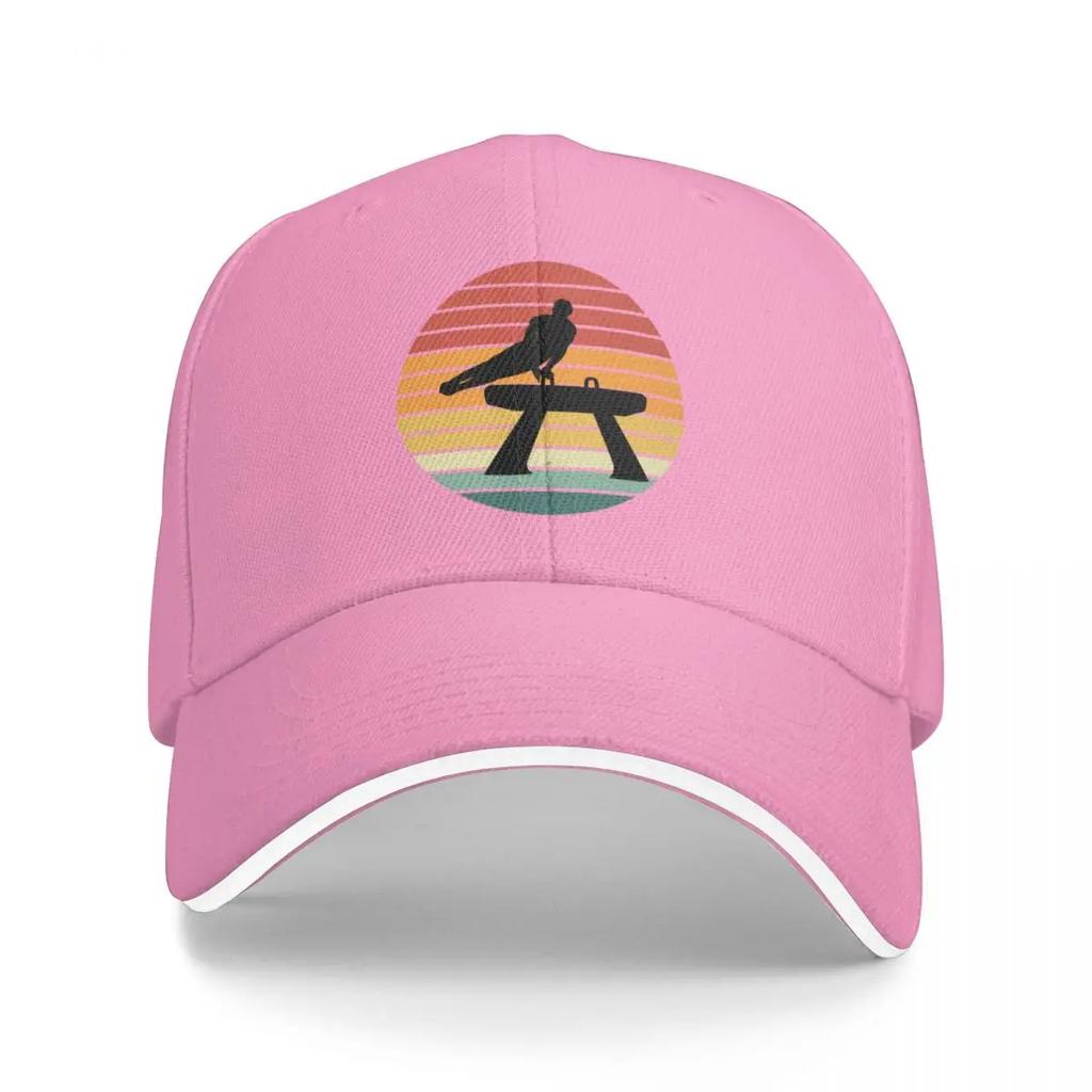 Artistic Gymnastics Pommel Horse Gymnast Vintage Retro Baseball Cap sun hat party Hat Ladies Mens
