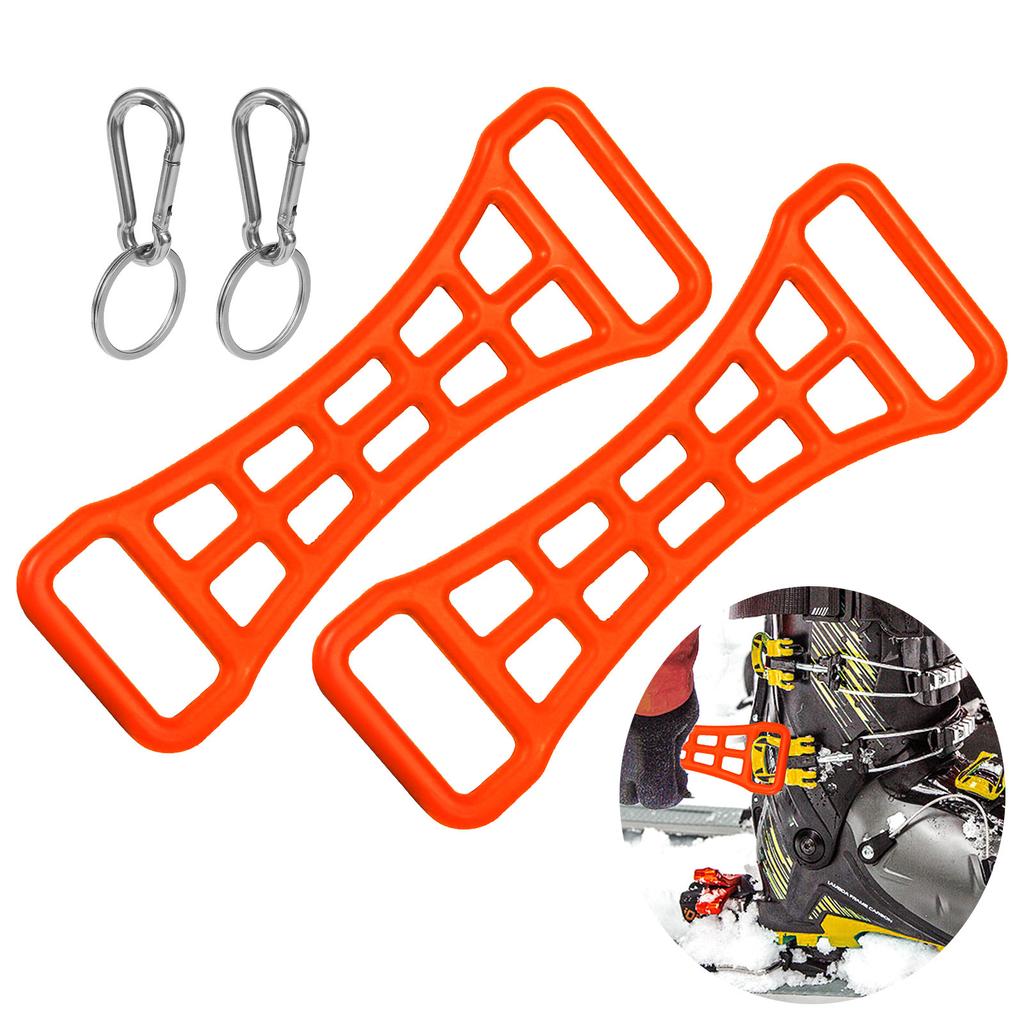 Kasyat Ski Boot Carriers Straps Snowboard Boot Carrier Strap Ski Boot Buckle Lever Tool Multipurpose Tightening Assist Tools