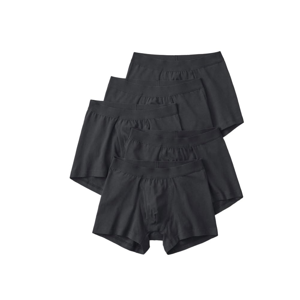 

Мужские боксеры-брифы Gunze GM00805 Basic из хлопковой смеси, чёрный