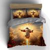 Radiant Divine Scene Bedding Duvet Cover Sets Duvet Covers Pillowcases Gifts (1 * Duvet Cover 2 * Pillowcases, Without Duvet Insert)