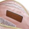 Chloe Cotton Corduroy Shoulder Bag with Pale Kids' Logo, C20273, Pink. [Brand Name] [Used]