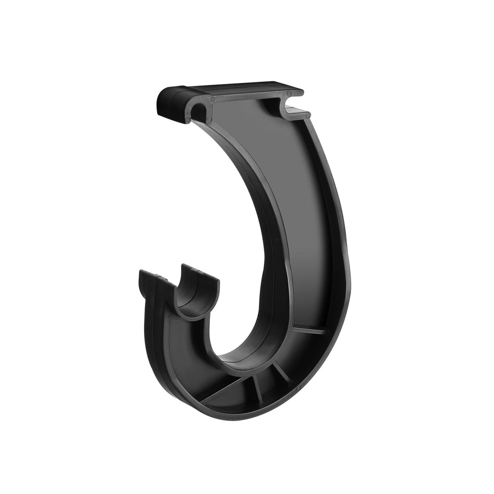 

Подвесной кронштейн для штанги для шкафа, держатель штанги для полки 3/4 шкафа, прочный кронштейн J-образной формы для подвешивания одежды, шкафы для хранения и занавески One Size