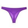 Men Thong Low-rise Solid Color Slim Fit Panties 3D U-Convex Breathable Smooth Lines Comfortable Waistband Briefs