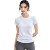 "Spring-Summer 2025 Quick-Dry Sports Fitness Slimming T-Shirt"