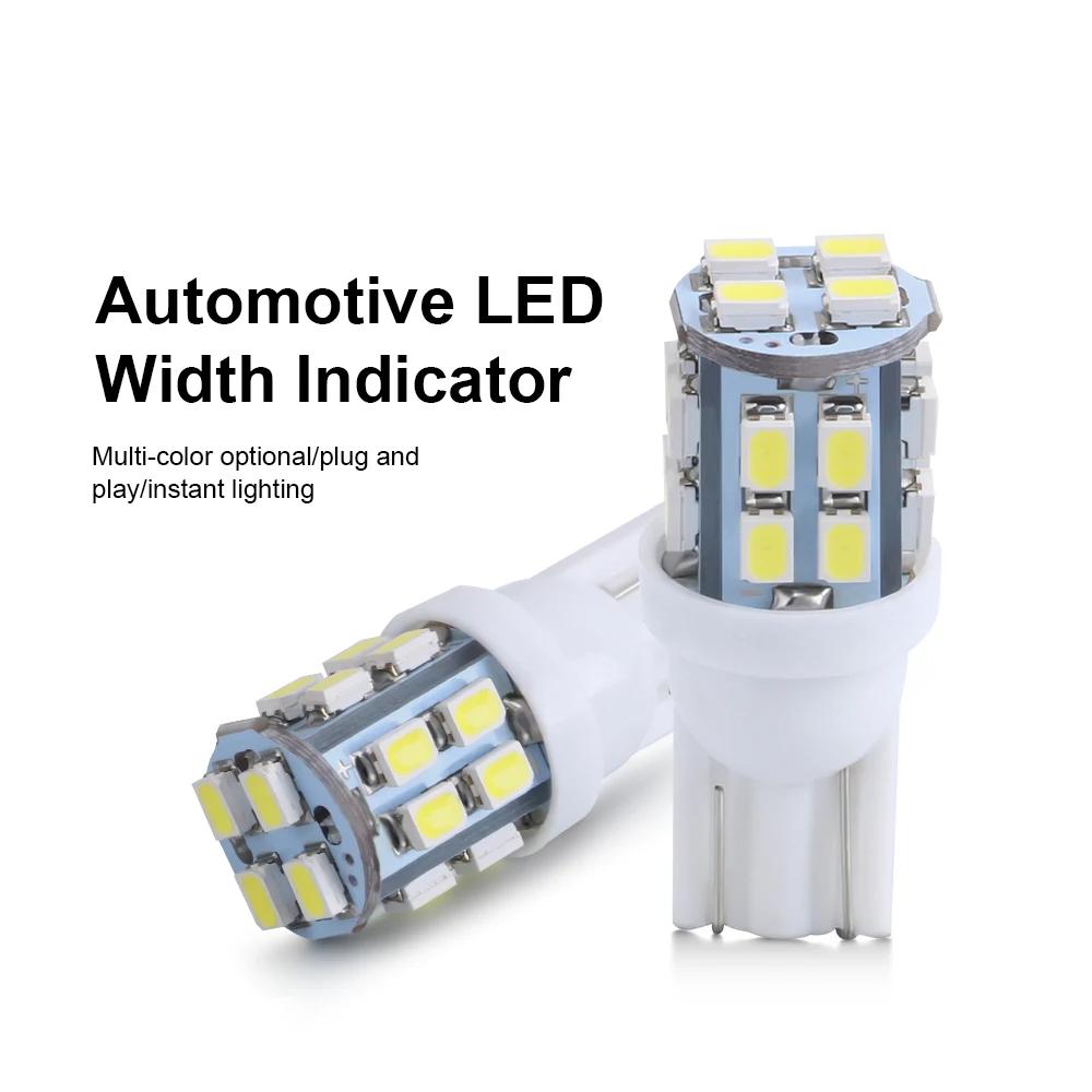 10 X W5W T10 LED Bulbs No Error 1206 20SMD 194 168 LED Car Interior Map Dome Lights Parking Light Wide Lamp Auto Led Signal Lamp
