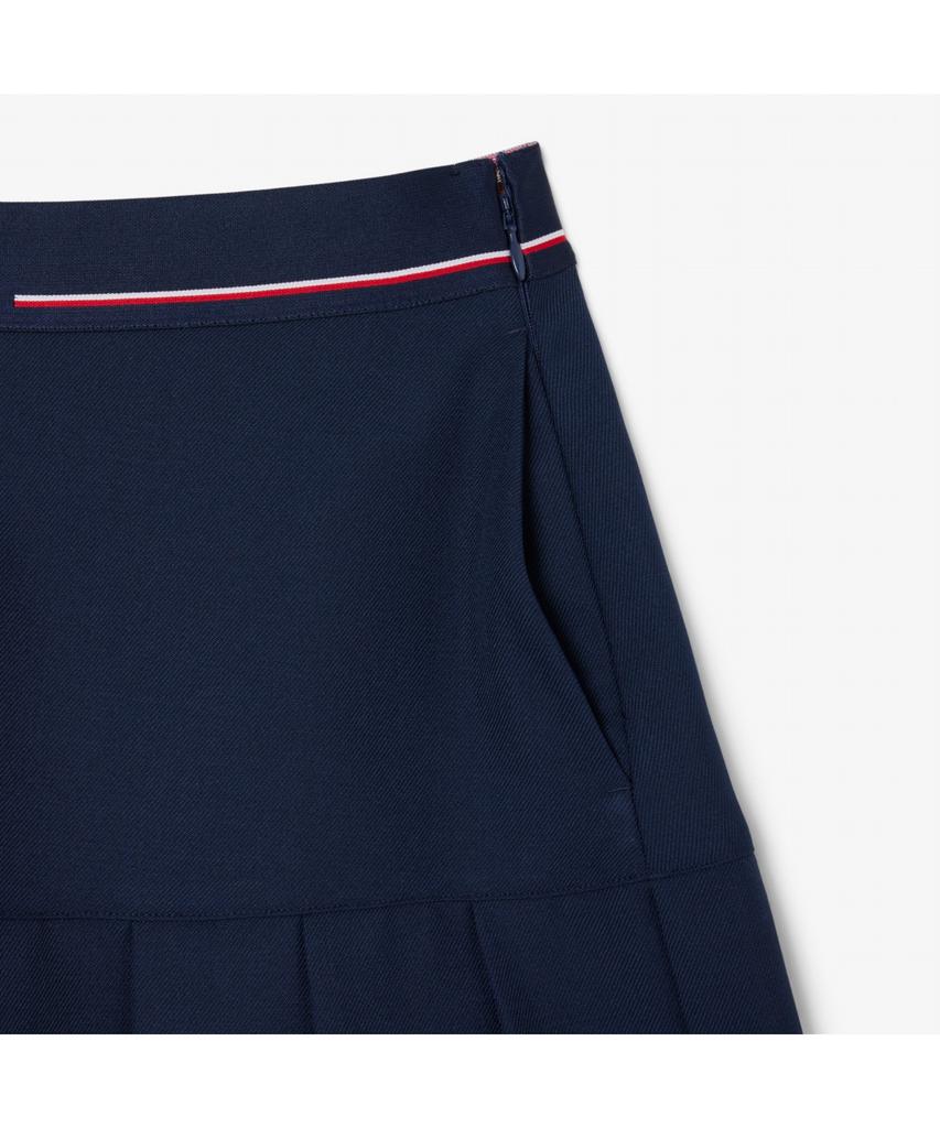 LACOSTE Damen Minirock mit Logo-Bund und Falten JF5323-55N 166