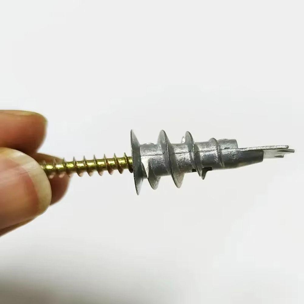 54pcs Fastening Heavy Duty Metal Wall Screws Self-Drilling Wall Screws Set  Professional Use