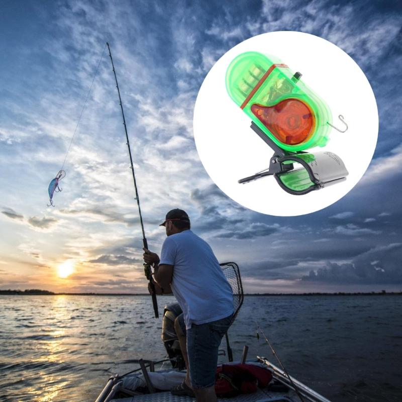 Waterproofed Bites Detection Alarm Silicones Clamps and Instants Response Triggers Fishing Tool