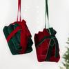 DIY Christmas Ornament Gift Box with Bows and Tree Decorations